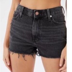 NWT BDG Urban Outfitters black girlfriend High Rise jean shorts Size 27